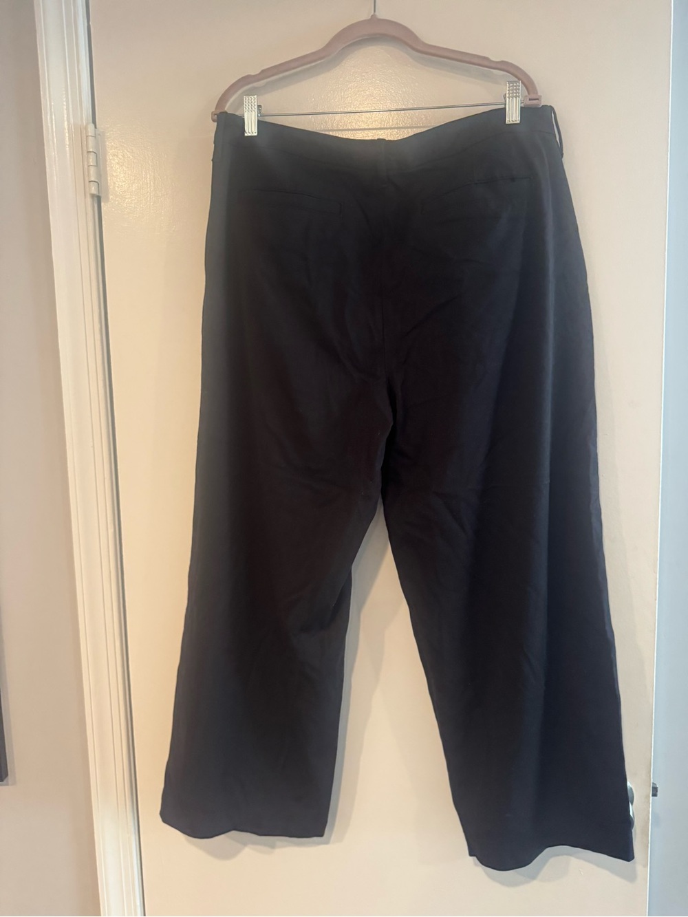 American Eagle Outfitters Women's Black Stovepipe Trouser Pants Size 16 - Picture 6 of 8